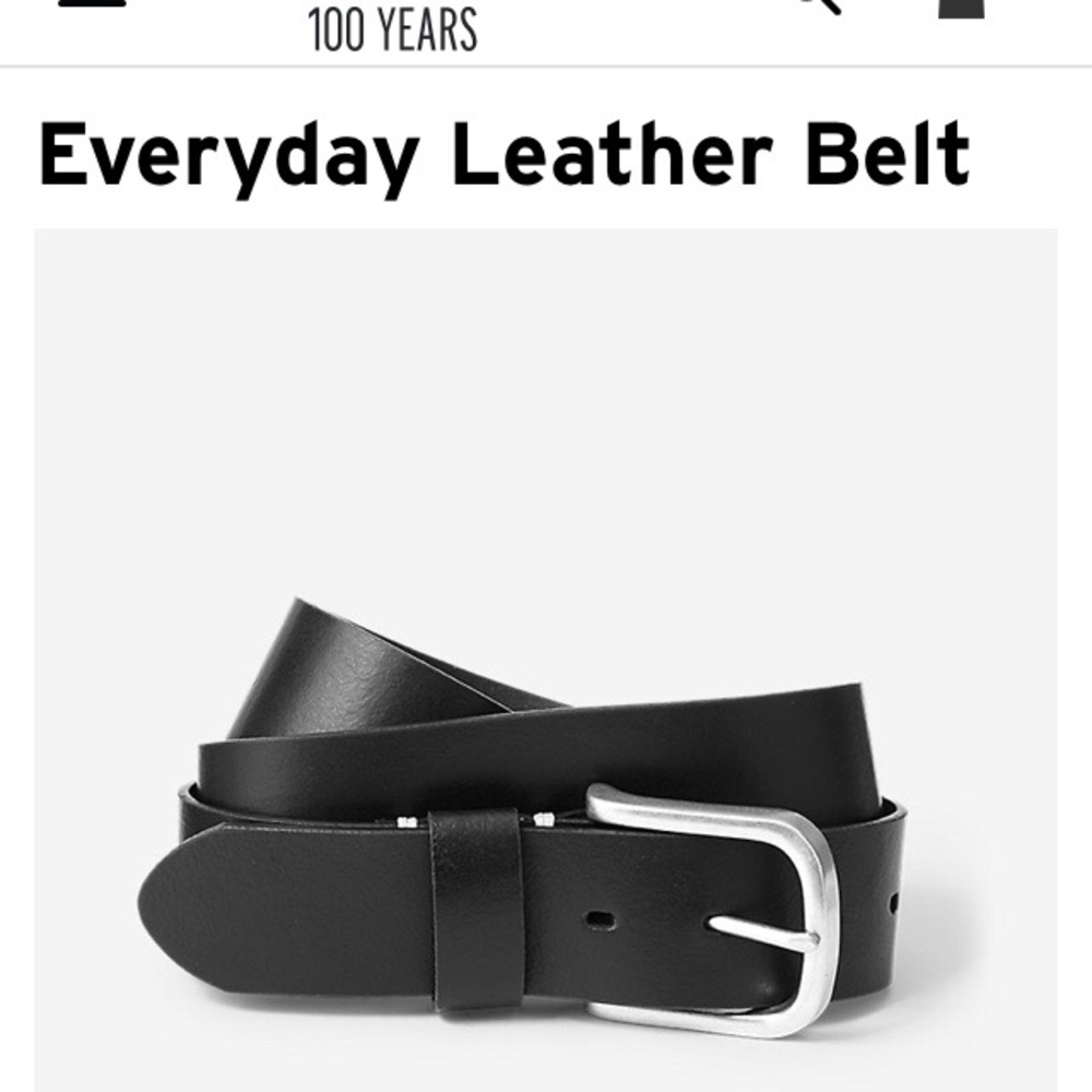 Eddie Bauer leather belt